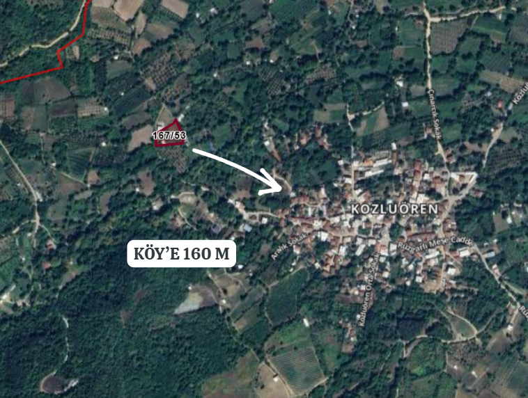 BURSA KESTEL KOZLUÖREN KÖYÜ'NDE 2.390 M² BAHÇE SATILIKTIR - BURSA KESTEL fotoğraf 4